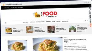 Publish Guest Post on barfoodcosimos.com