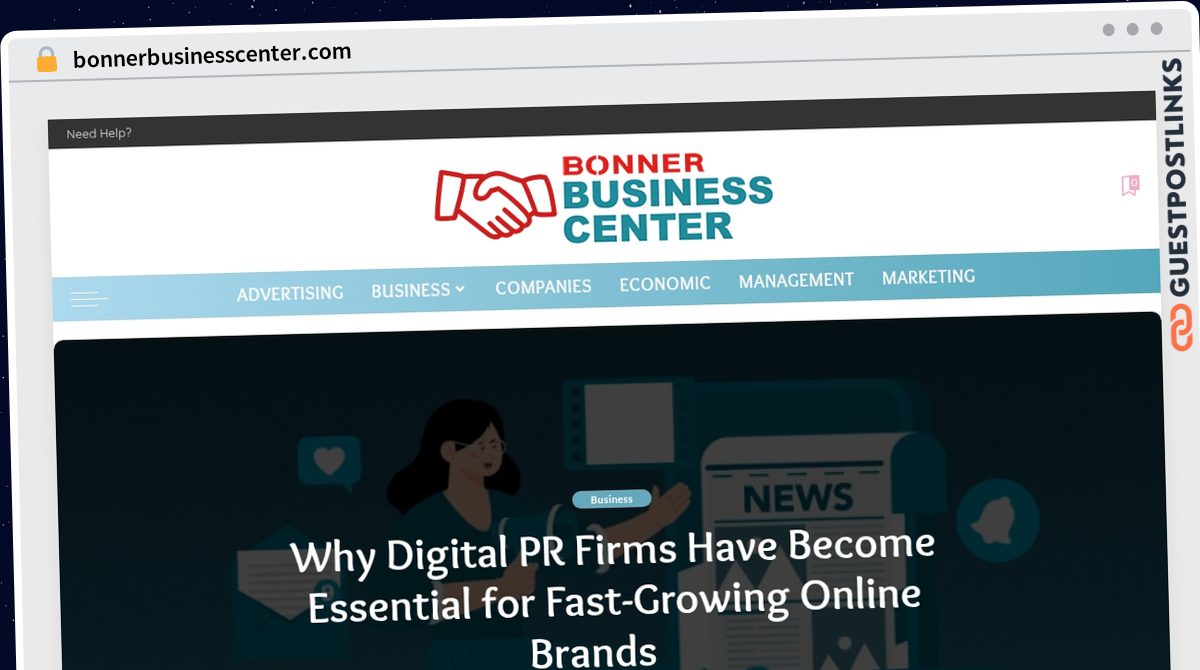 Publish Guest Post on bonnerbusinesscenter.com