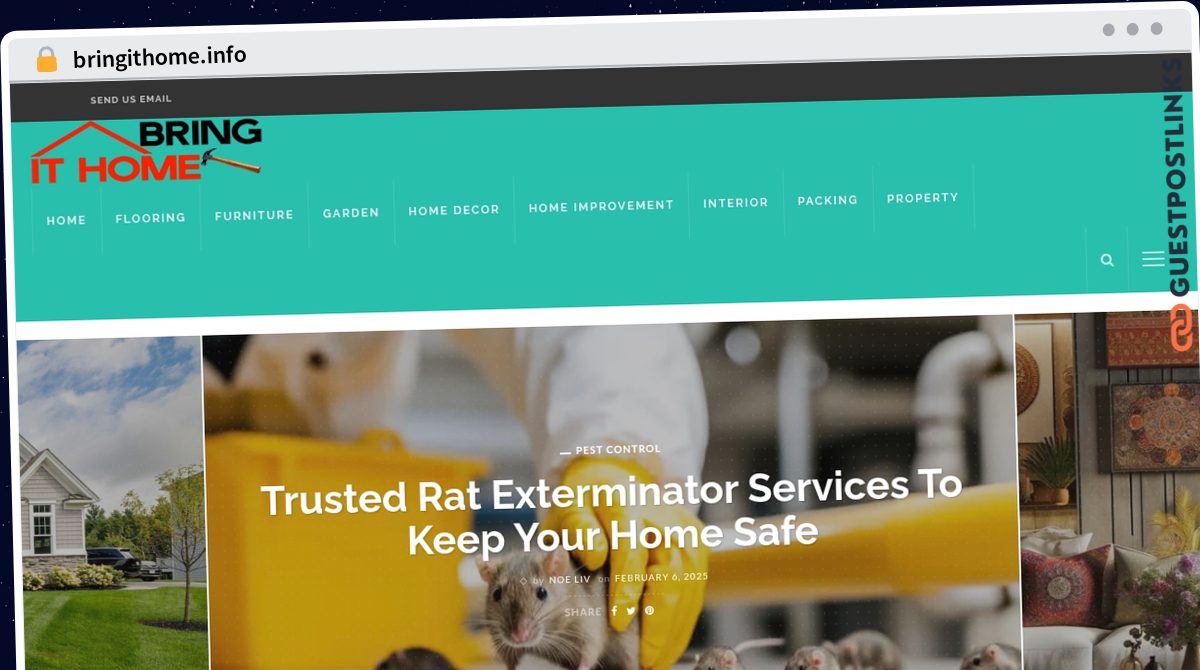 Publish Guest Post on bringithome.info