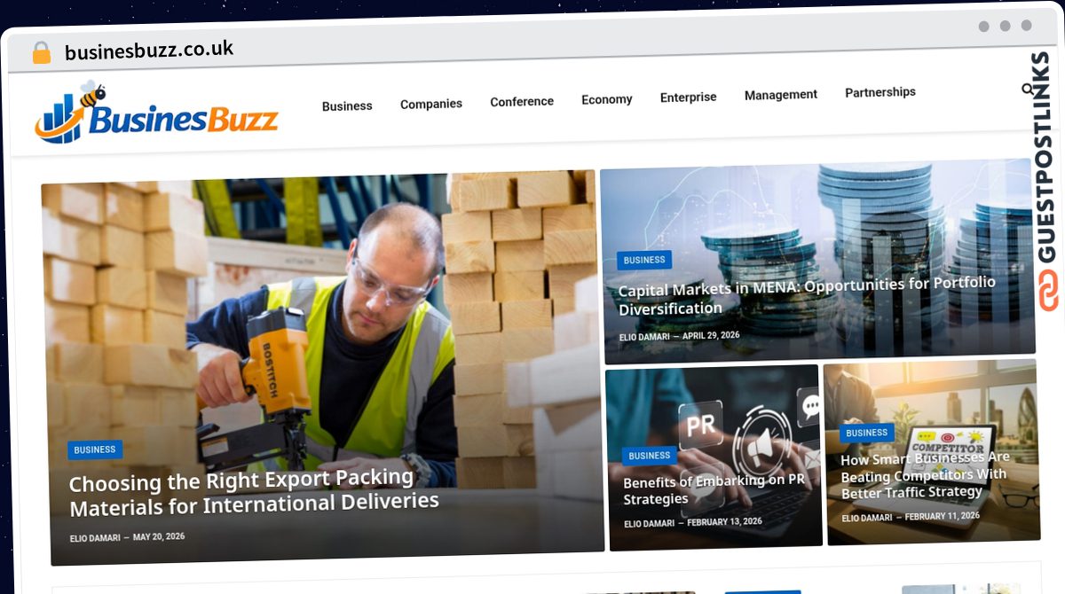 Publish Guest Post on businesbuzz.co.uk