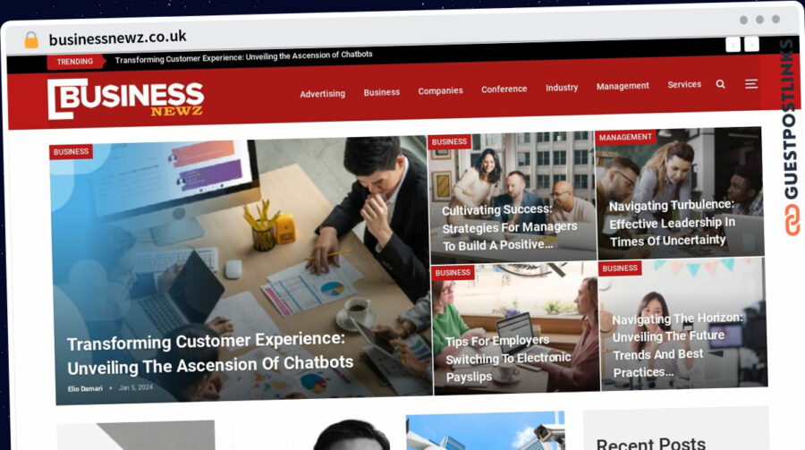Publish Guest Post on businessnewz.co.uk