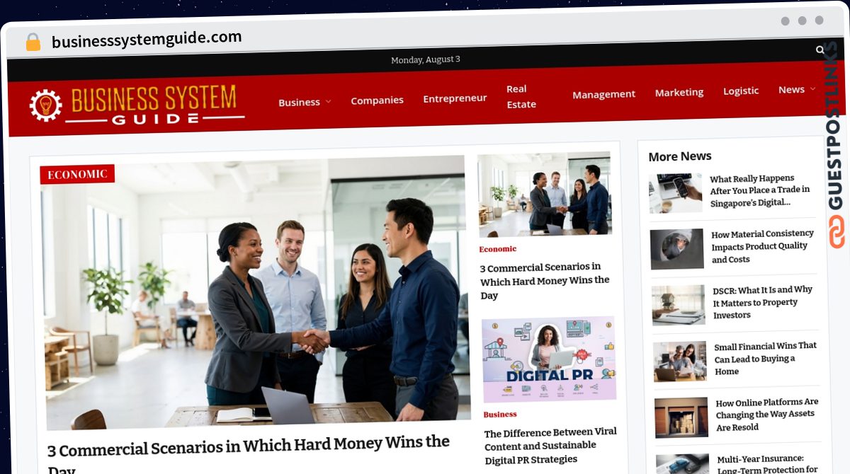 Publish Guest Post on businesssystemguide.com