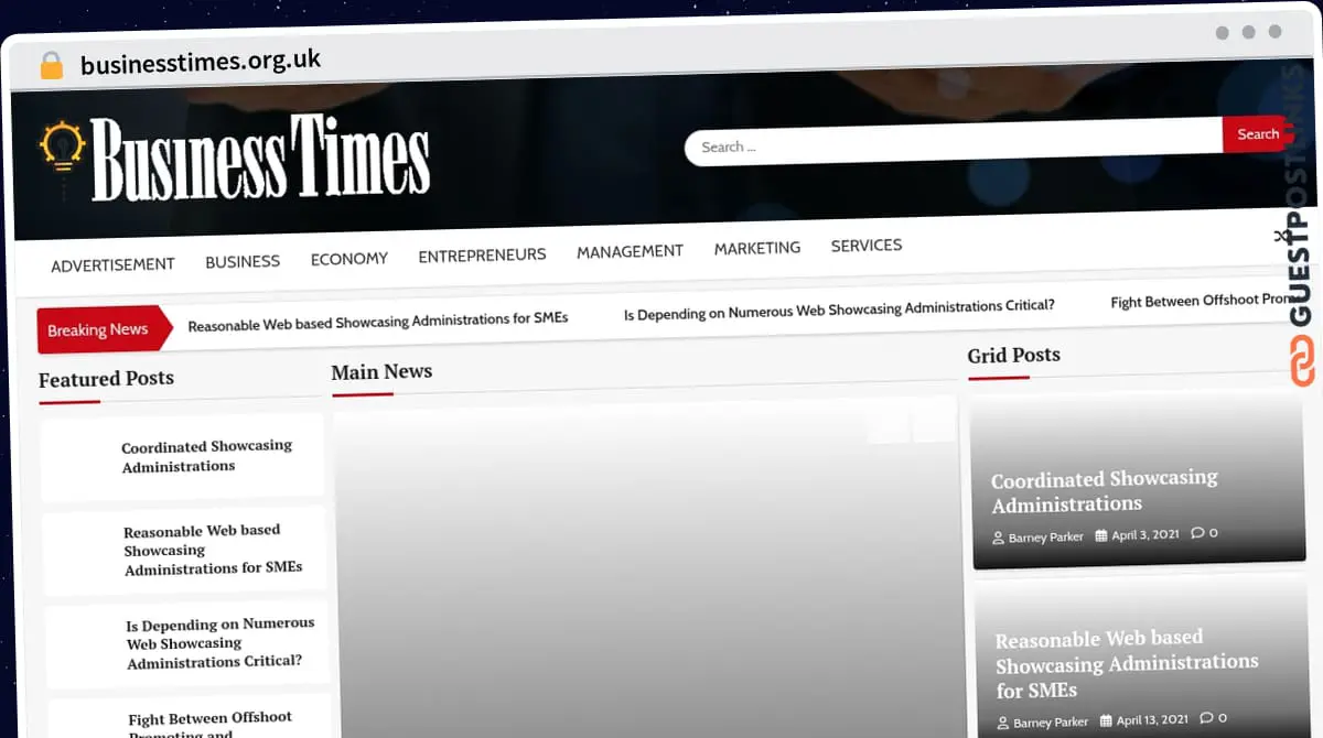 Publish Guest Post on businesstimes.org.uk