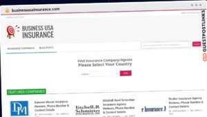 Publish Guest Post on businessusainsurance.com