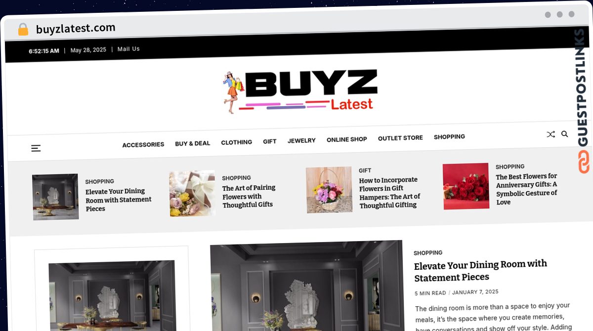 Publish Guest Post on buyzlatest.com