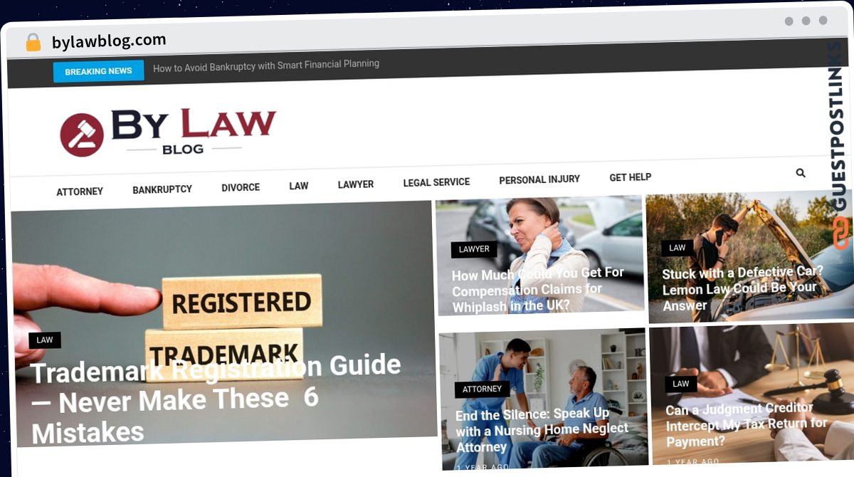 Publish Guest Post on bylawblog.com