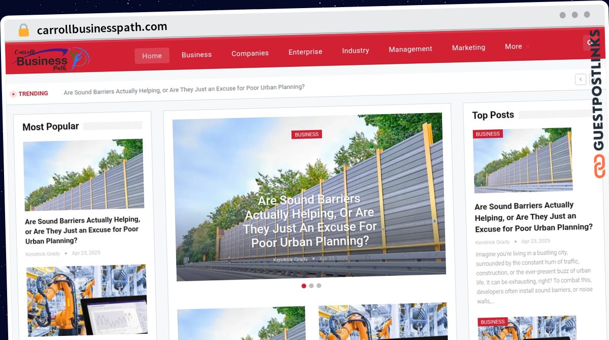 Publish Guest Post on carrollbusinesspath.com