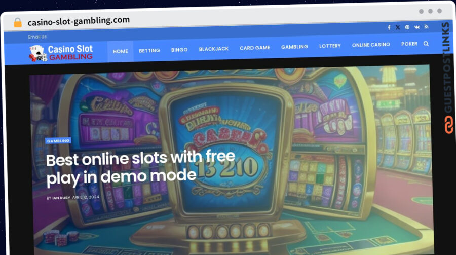 Publish Guest Post on casino-slot-gambling.com