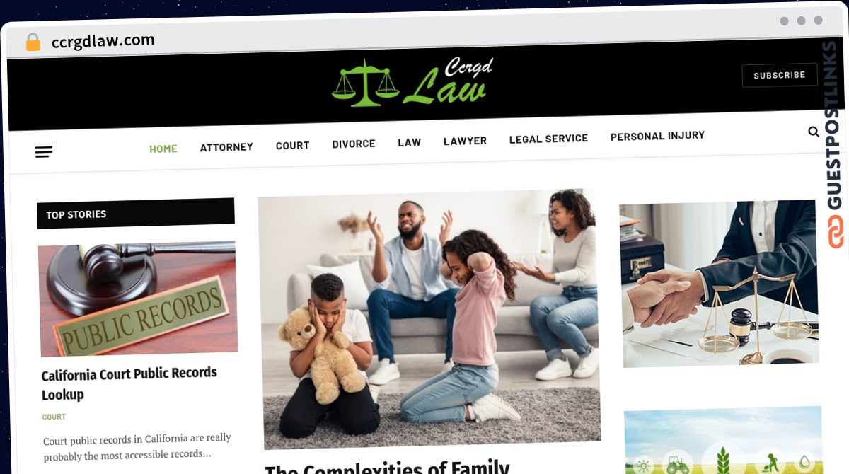 Publish Guest Post on ccrgdlaw.com