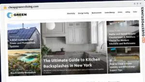 Publish Guest Post on cheapgreenrvliving.com