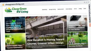 Publish Guest Post on cheapgreenrvliving.com