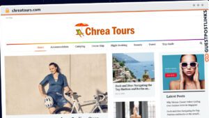 Publish Guest Post on chreatours.com