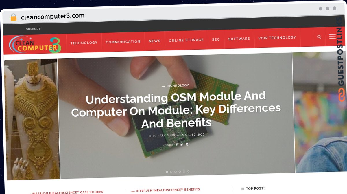 Publish Guest Post on cleancomputer3.com