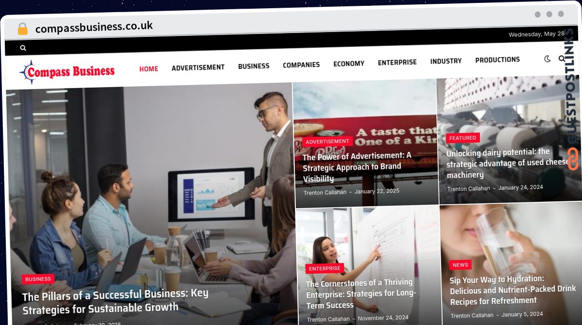 Publish Guest Post on compassbusiness.co.uk