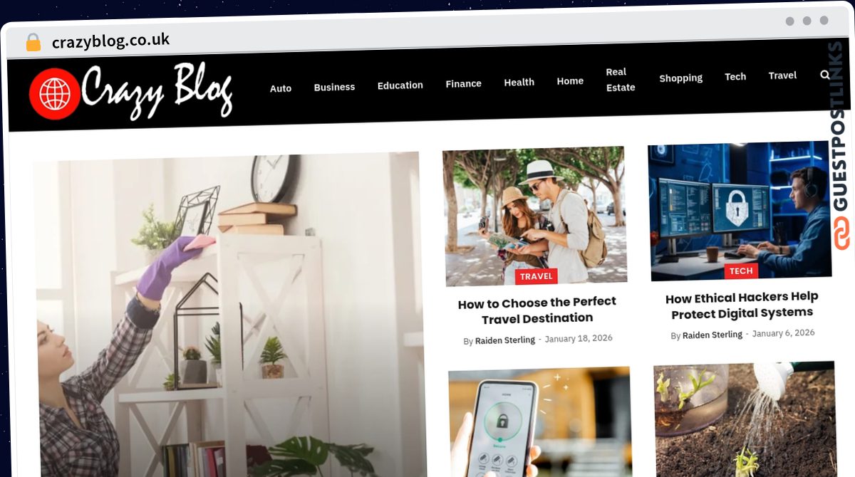 Publish Guest Post on crazyblog.co.uk