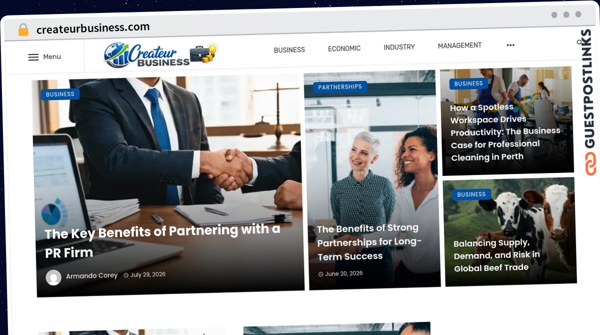 Publish Guest Post on createurbusiness.com