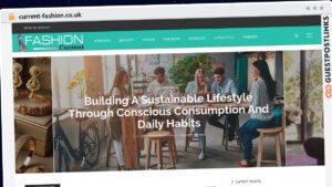 Publish Guest Post on current-fashion.co.uk