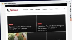 Publish Guest Post on deai-wedding.com