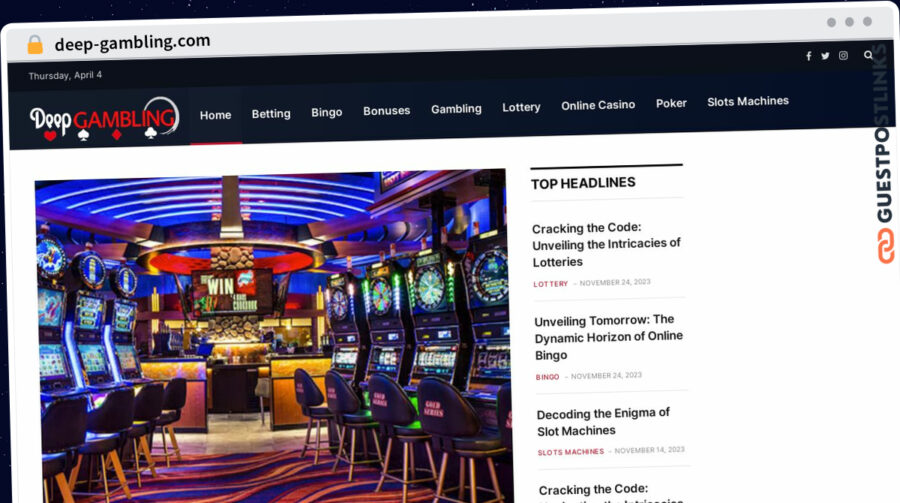 Publish Guest Post on deep-gambling.com