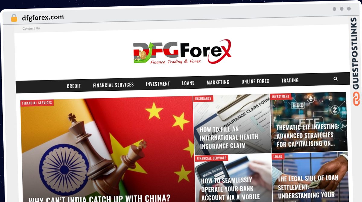 Publish Guest Post on dfgforex.com
