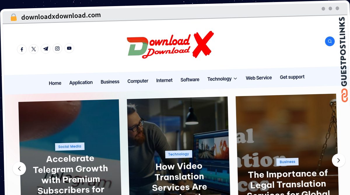 Publish Guest Post on downloadxdownload.com