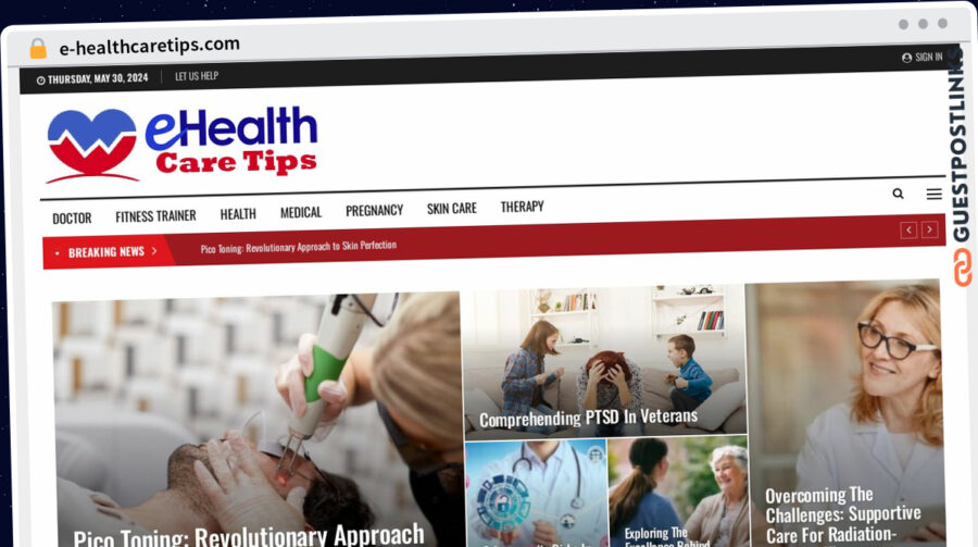 Publish Guest Post on e-healthcaretips.com