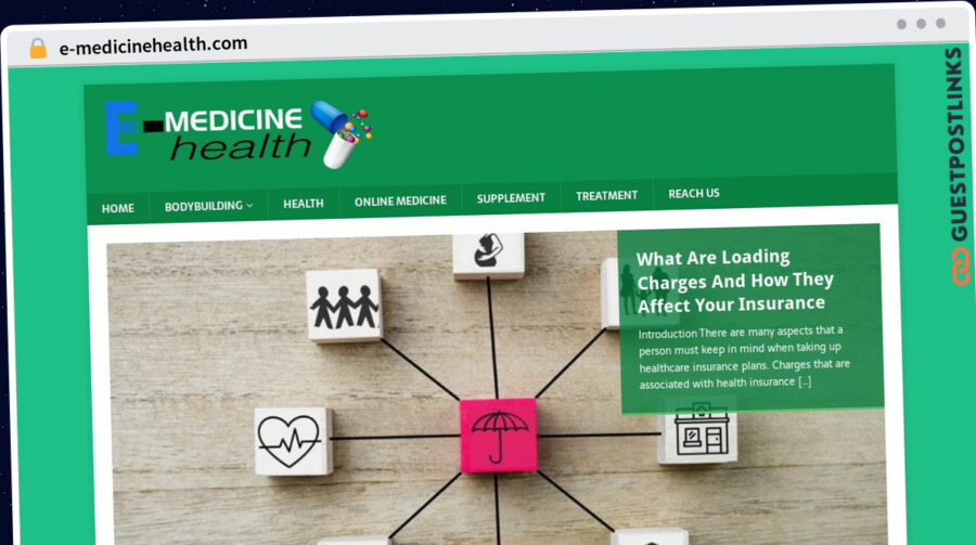 Publish Guest Post on e-medicinehealth.com