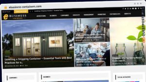 Publish Guest Post on ebusiness-containers.com