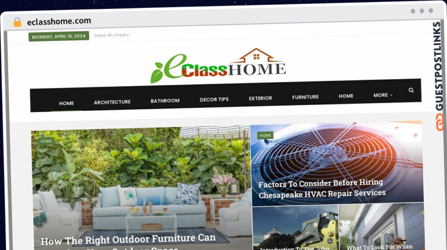 Publish Guest Post on eclasshome.com