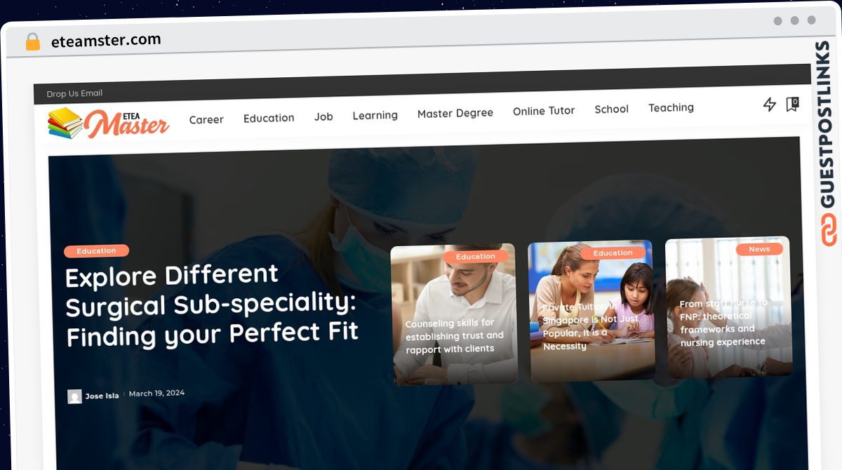 Publish Guest Post on eteamster.com