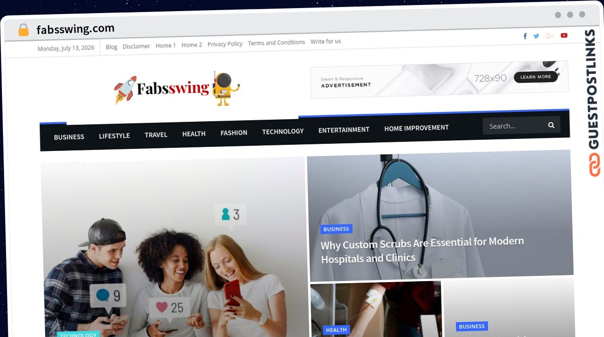 Publish Guest Post on fabsswing.com