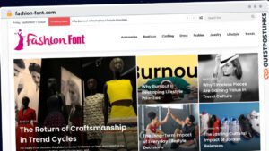 Publish Guest Post on fashion-font.com