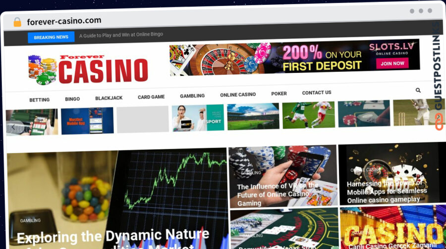 Publish Guest Post on forever-casino.com