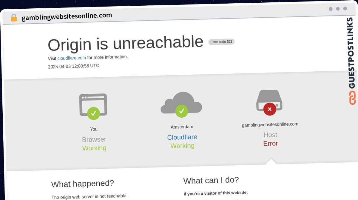 Publish Guest Post on gamblingwebsitesonline.com