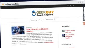 Publish Guest Post on geekguy.tech.blog