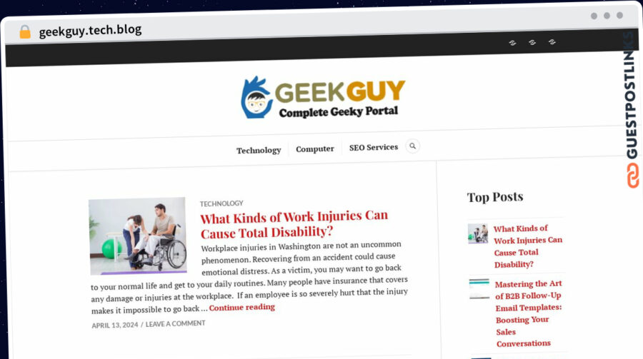 Publish Guest Post on geekguy.tech.blog
