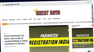 Publish Guest Post on great-days.co.uk