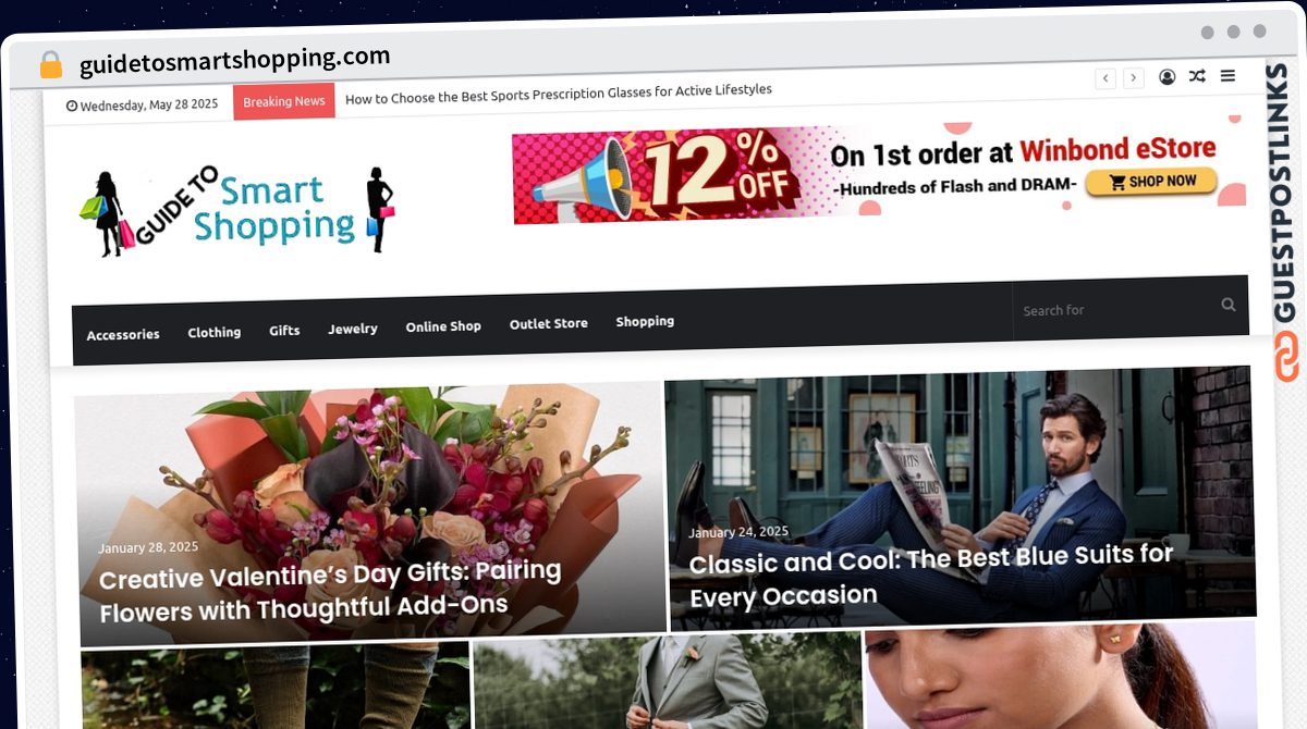 Publish Guest Post on guidetosmartshopping.com