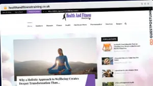 Publish Guest Post on healthandfitnesstraining.co.uk