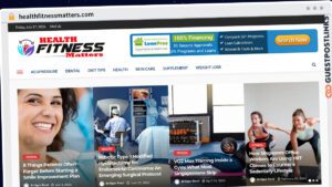 Publish Guest Post on healthfitnessmatters.com