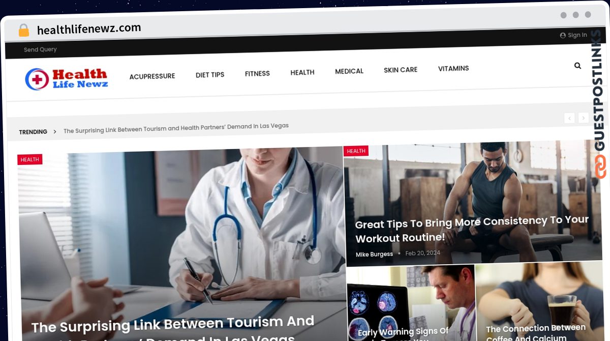 Publish Guest Post on healthlifenewz.com