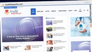Publish Guest Post on healthsteppolicy.com