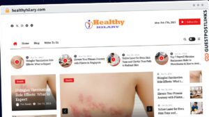 Publish Guest Post on healthyhilary.com