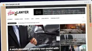 Publish Guest Post on hire-lawyer.co.uk