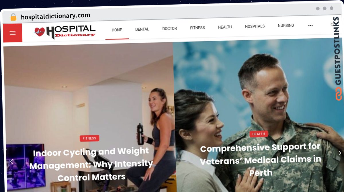 Publish Guest Post on hospitaldictionary.com