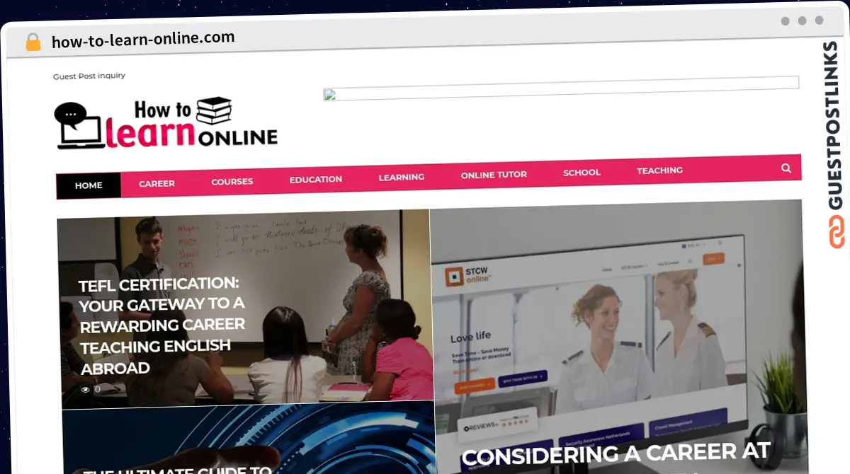 Publish Guest Post on how-to-learn-online.com