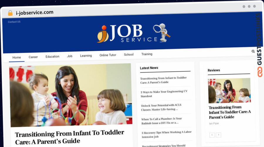 Publish Guest Post on i-jobservice.com