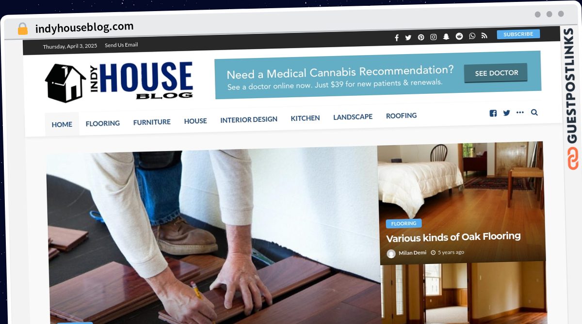 Publish Guest Post on indyhouseblog.com