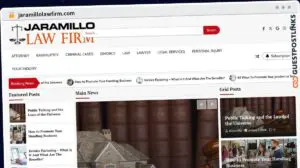 Publish Guest Post on jaramillolawfirm.com