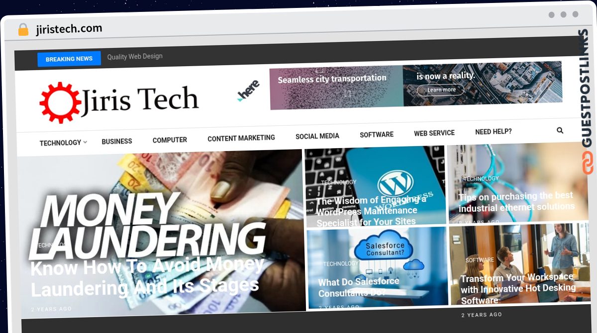 Publish Guest Post on jiristech.com